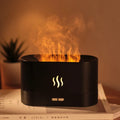Aroma Diffuser Air Humidifier Ultrasonic Cool Mist Maker Fogger Led Essential Oil Flame Lamp Difusor